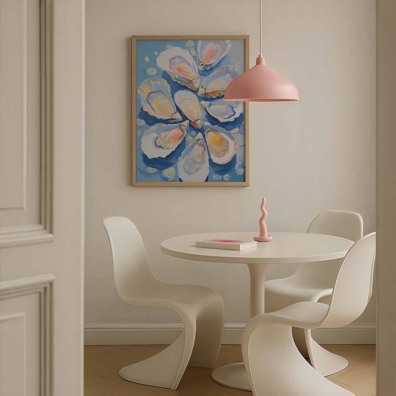Elegant Oester Kunstwerk Poster-WallArtistic