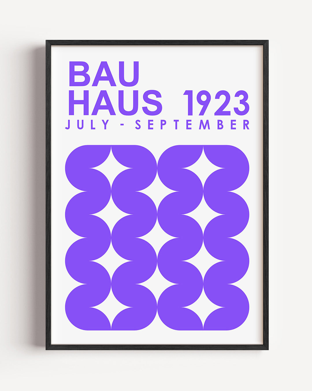 Vormritme en kleur Poster