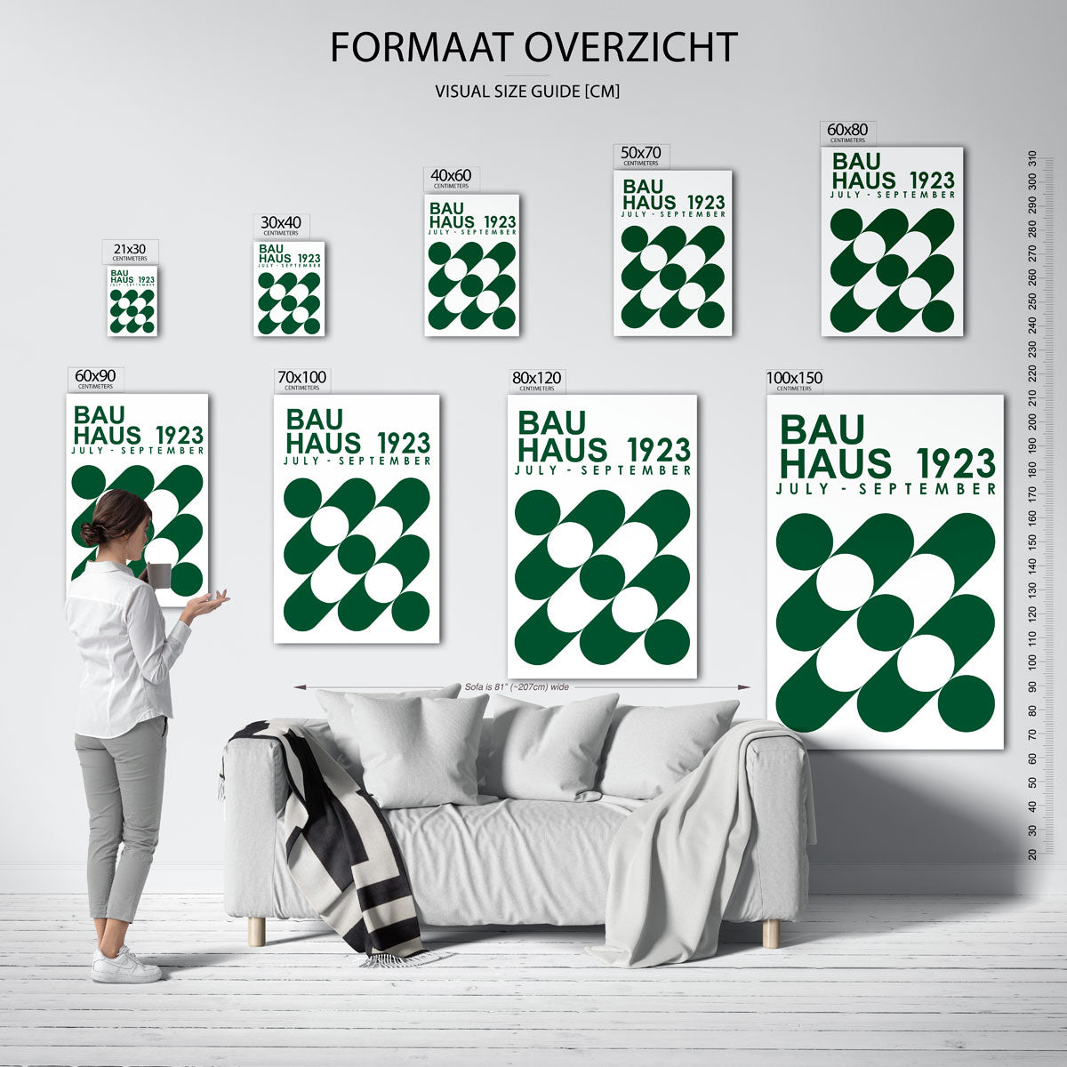 Vormen en vlakken Poster