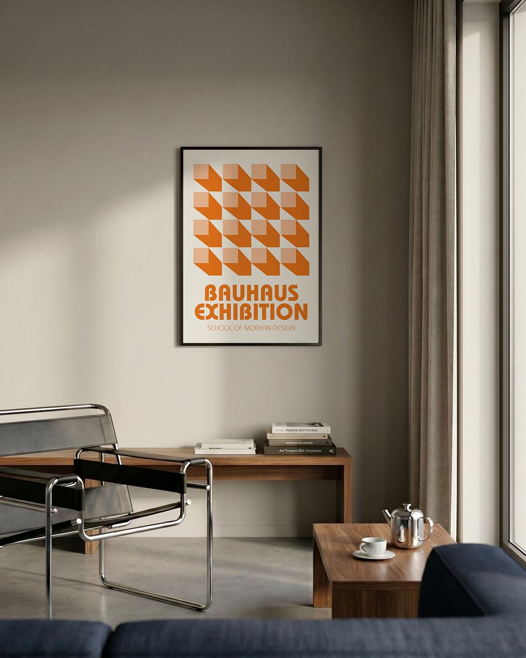 Vorm en schaduw Poster