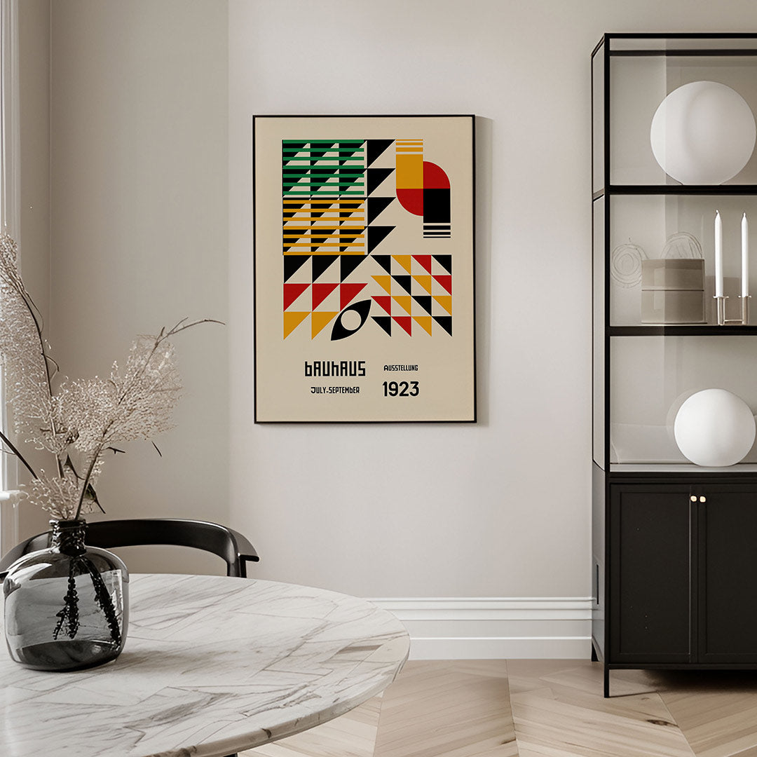 Vorm en kleur Poster