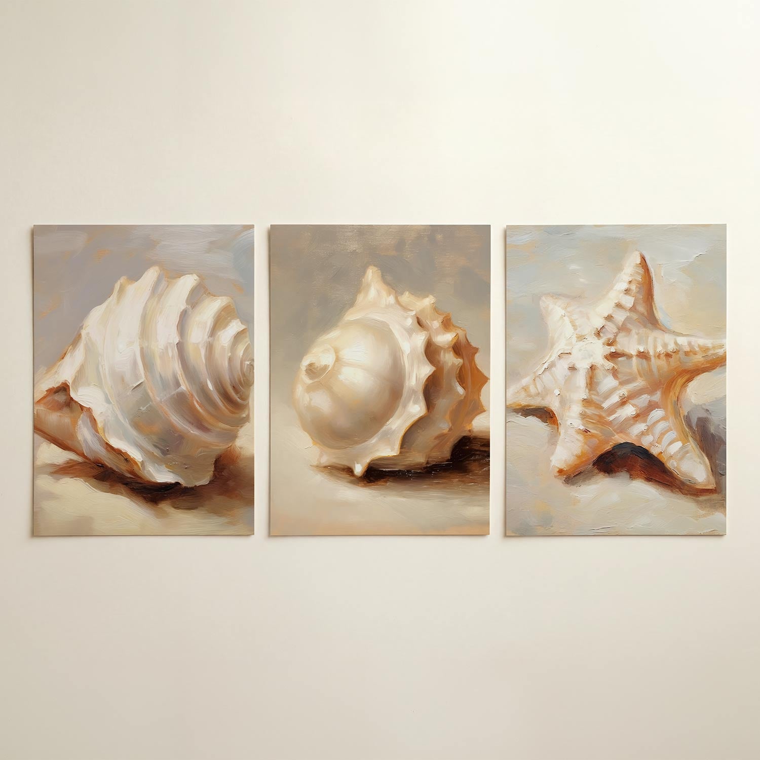 Schelptextuur Posterset