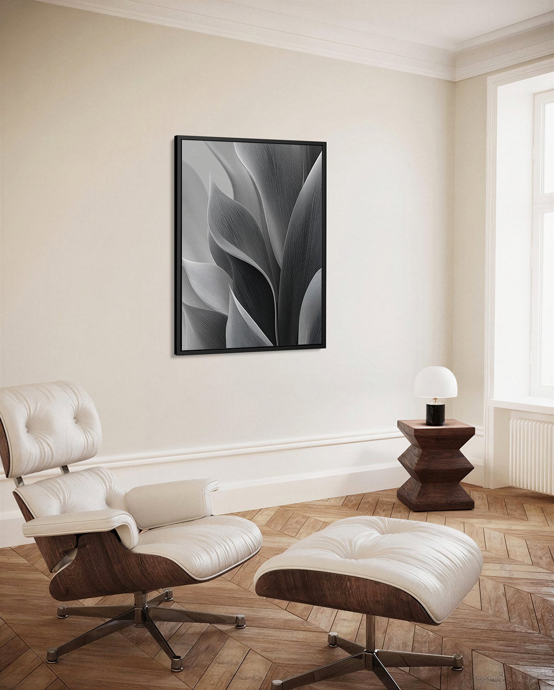 Organische lijnvormen Kunstwerk