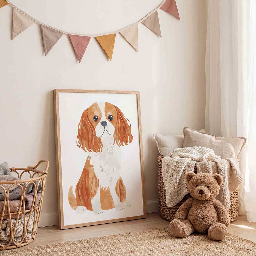 Hond met lange oren Poster