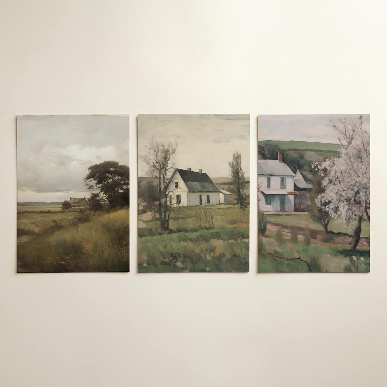 Landschap en rust Posterset