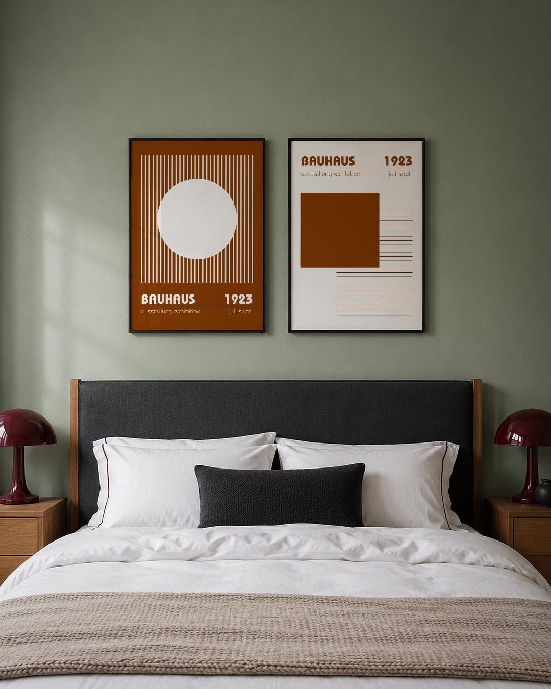 Lijnen en cirkel Postersets