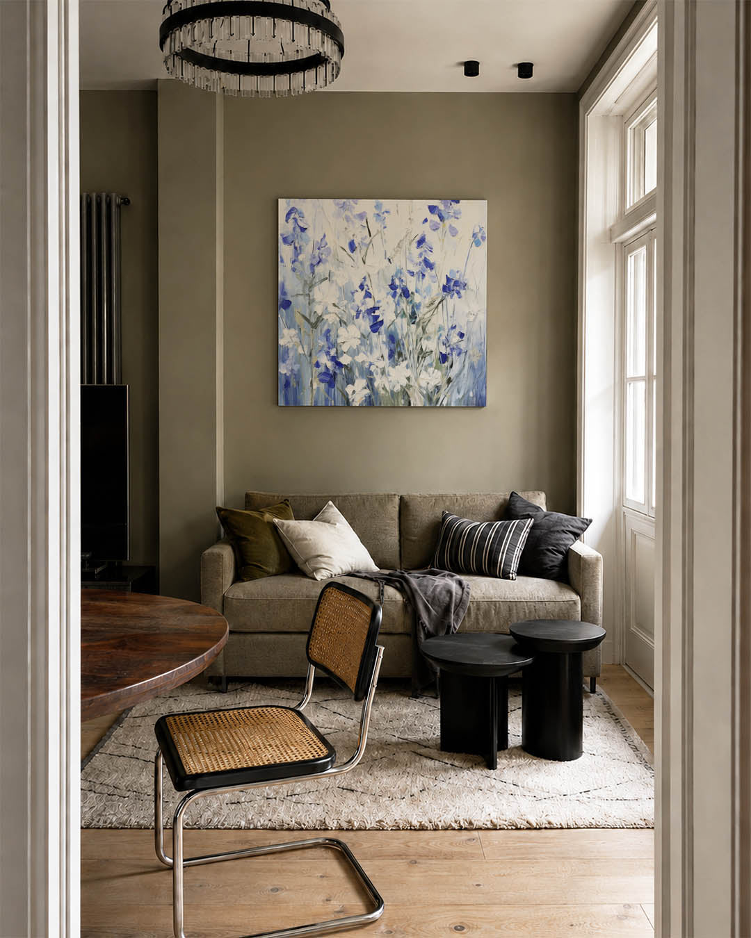 Bloemrijke harmonie Kunstwerk