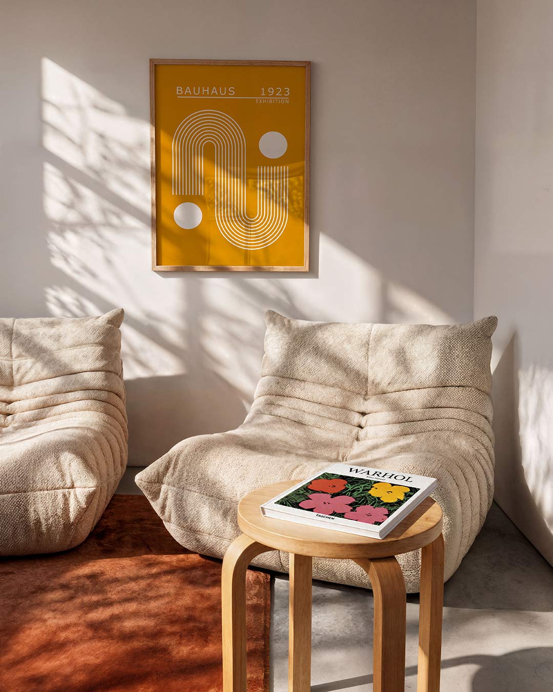 Lijnen en cirkels Poster