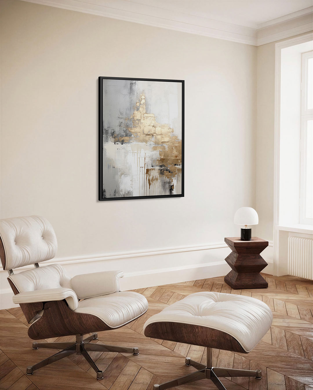 Gelaagde texturen Kunstwerk