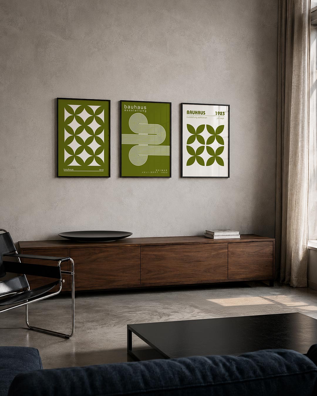 Vormenspel en kleur Posterset