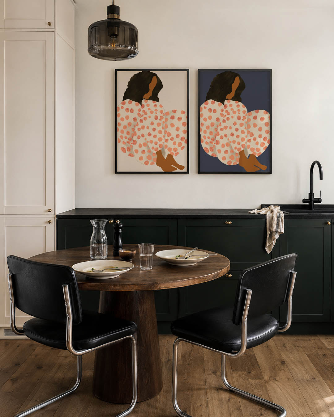 Vlekken en vormen Posterset