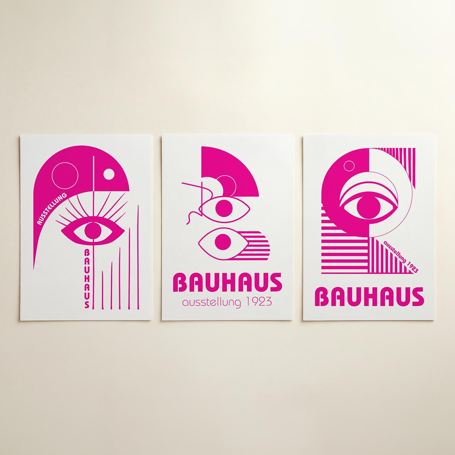 Oog en lijnen Posterset