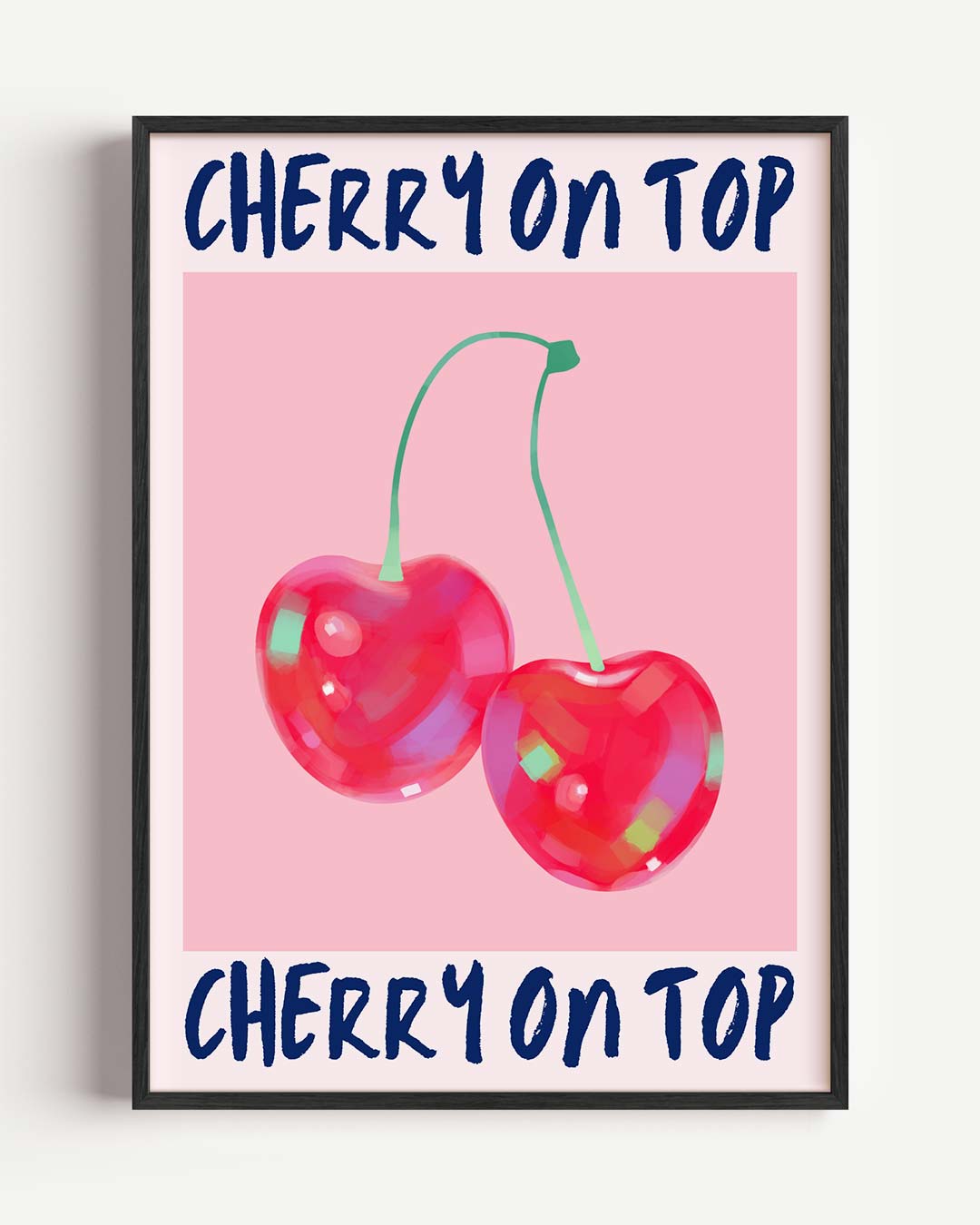 Cherry On Top Poster-WallArtistic