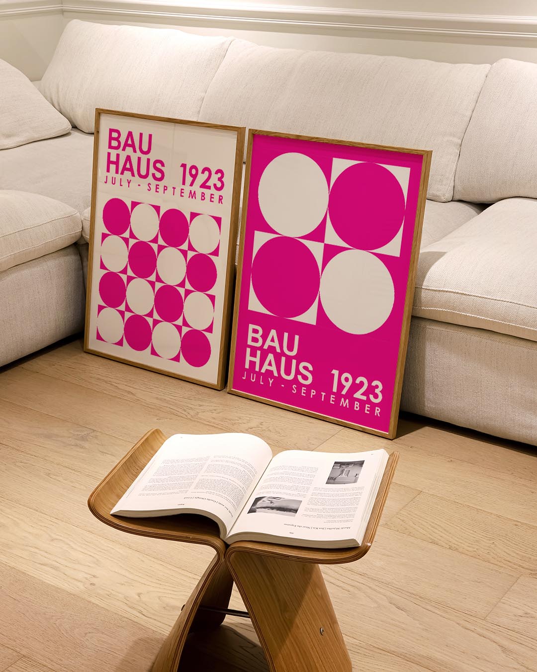 Cirkel en kleur Posterset