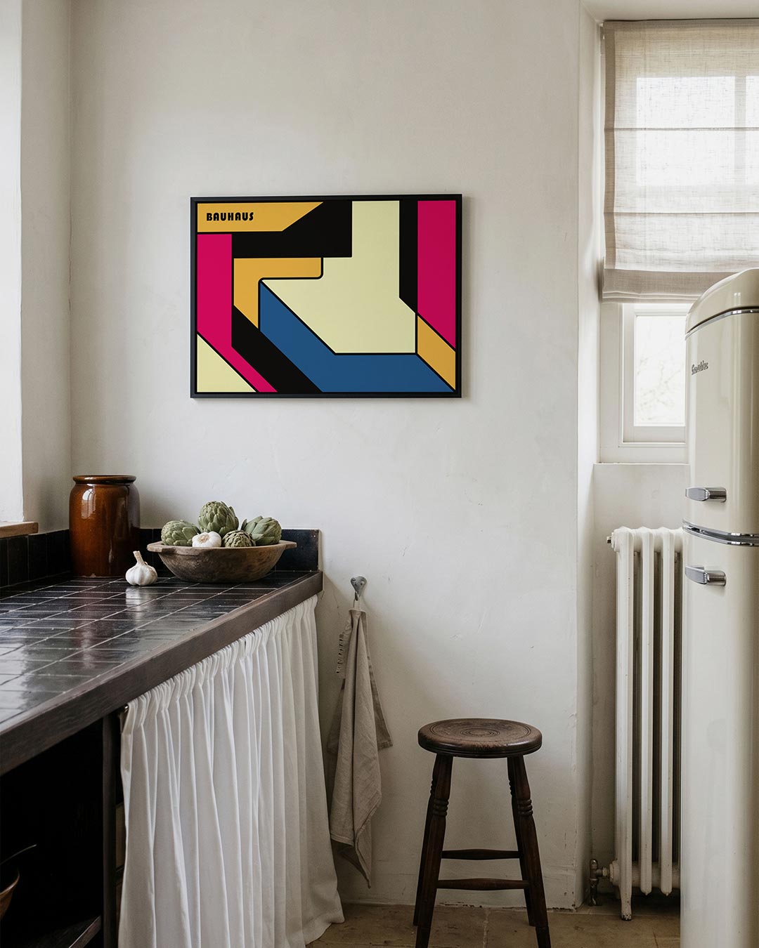 Vorm en kleurvlakken Poster