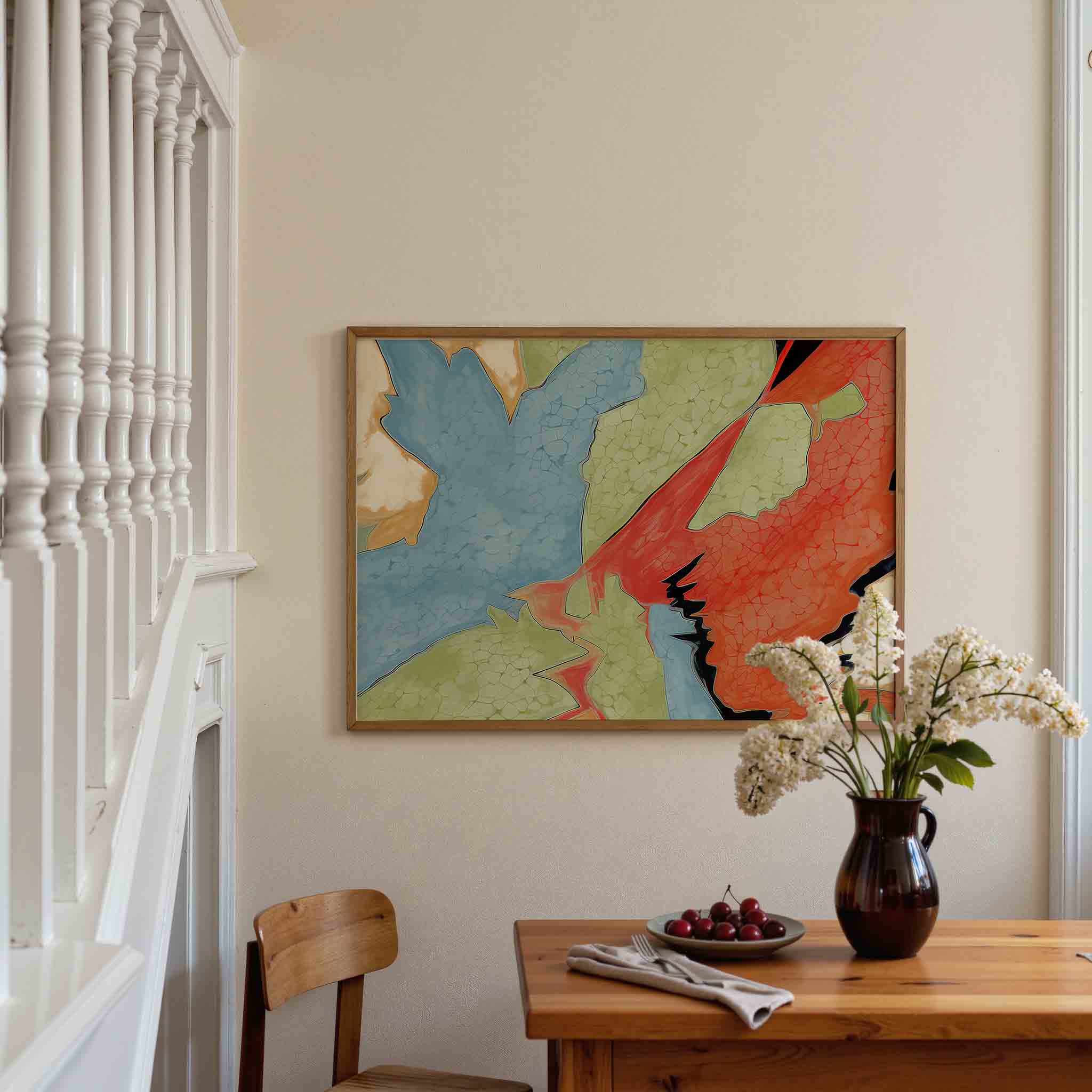Abstracte vormen Poster
