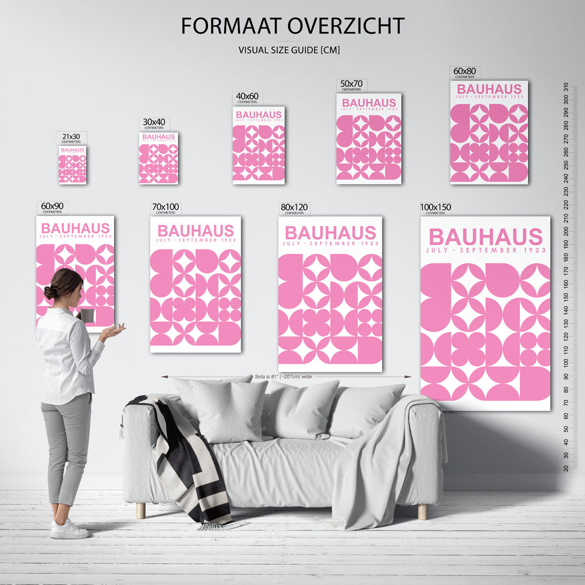 Vormen en vlakken Poster