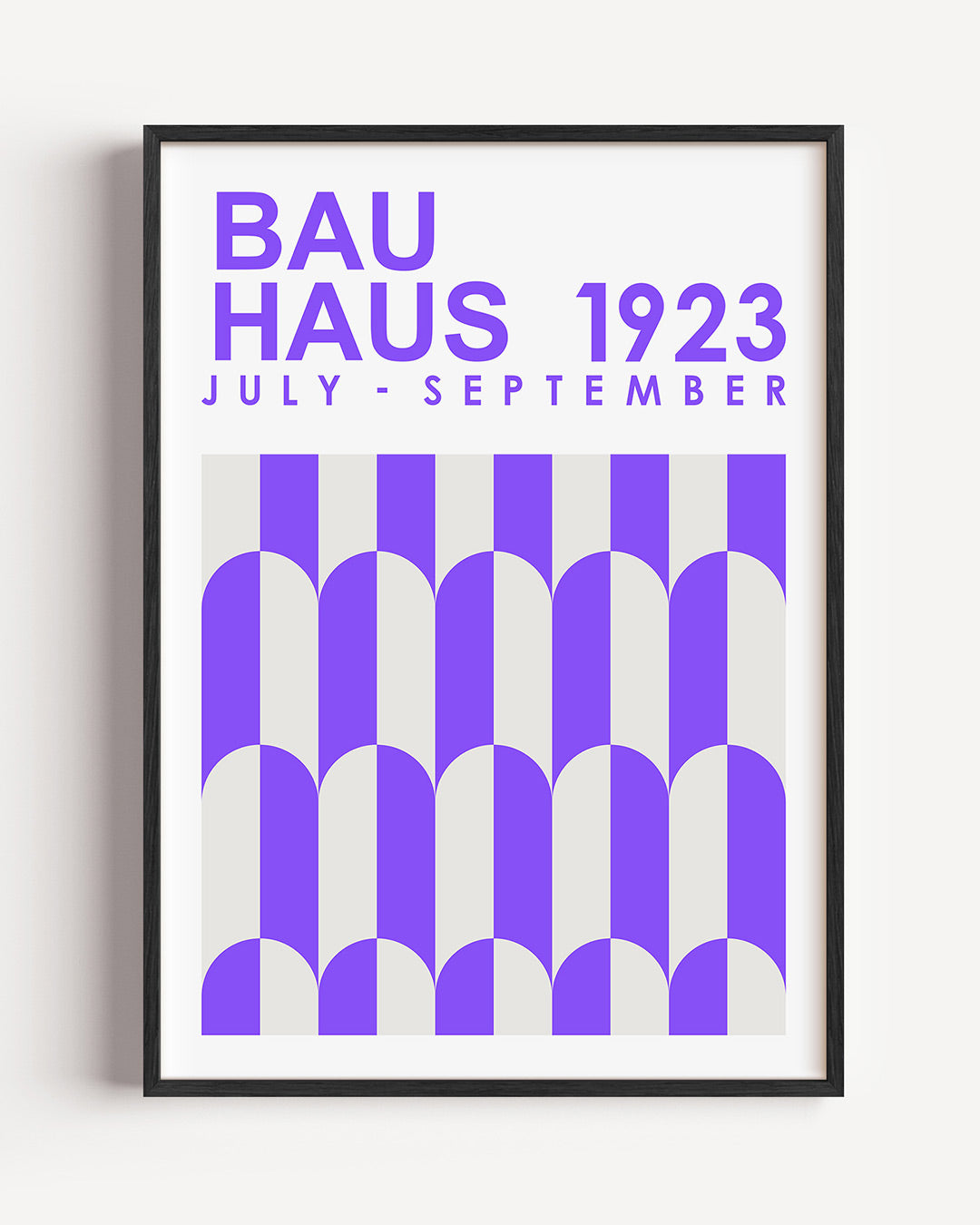 Vormritme en kleur Poster