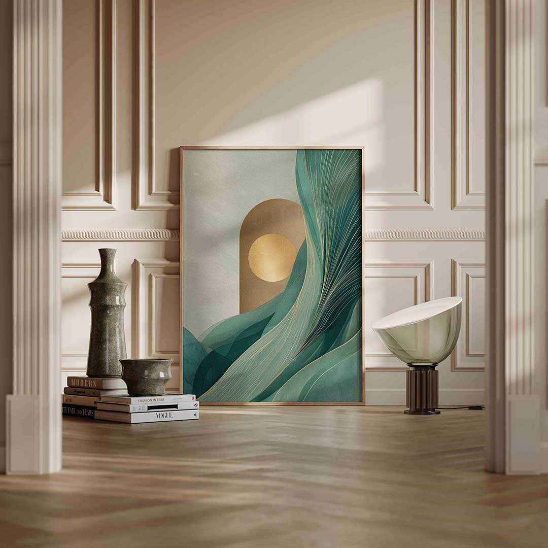 Abstracte vormen Poster