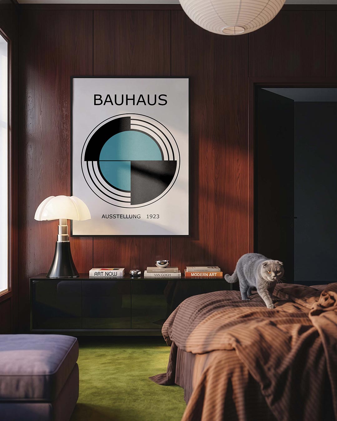 Cirkel en segmenten Poster