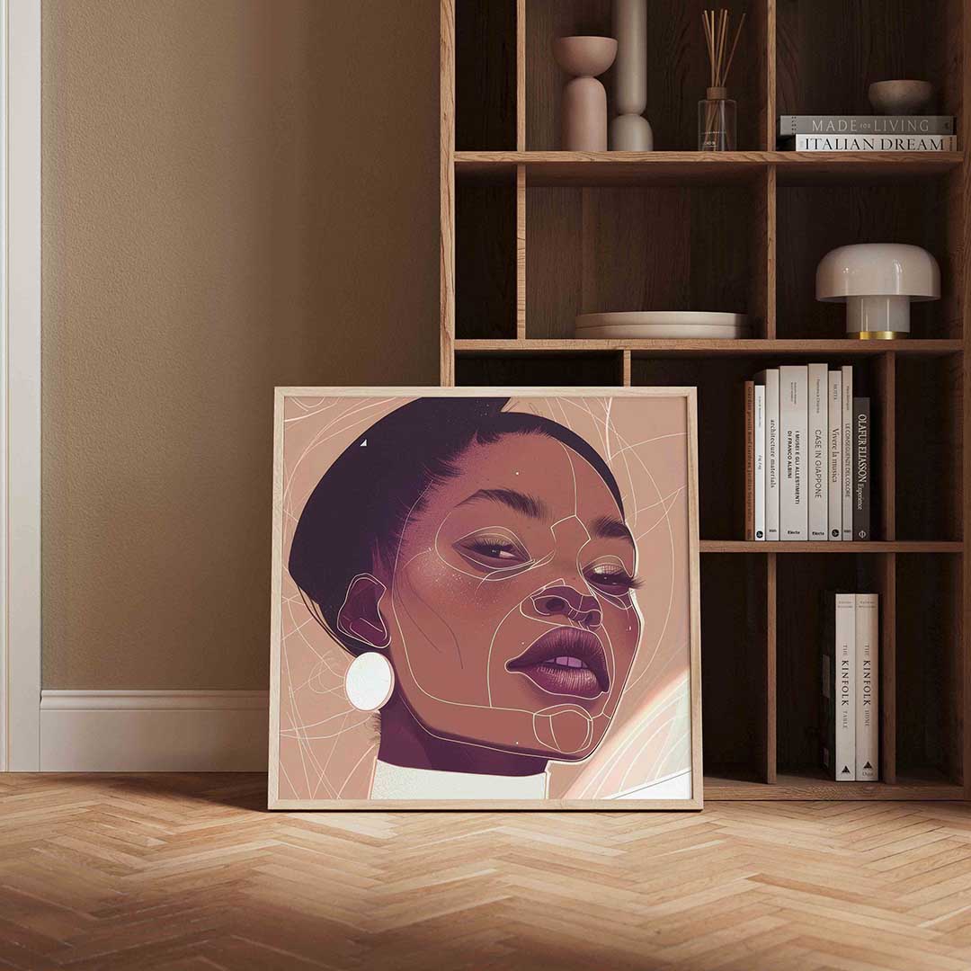 Vrouwelijk portret Poster
