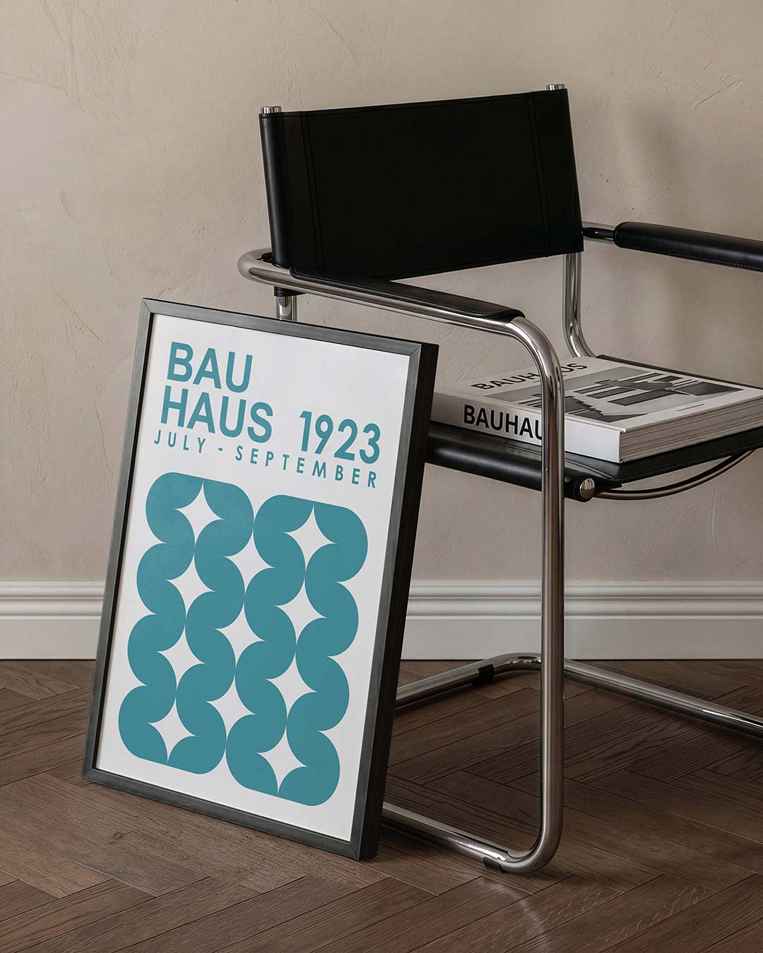 Vormritme en kleur Poster