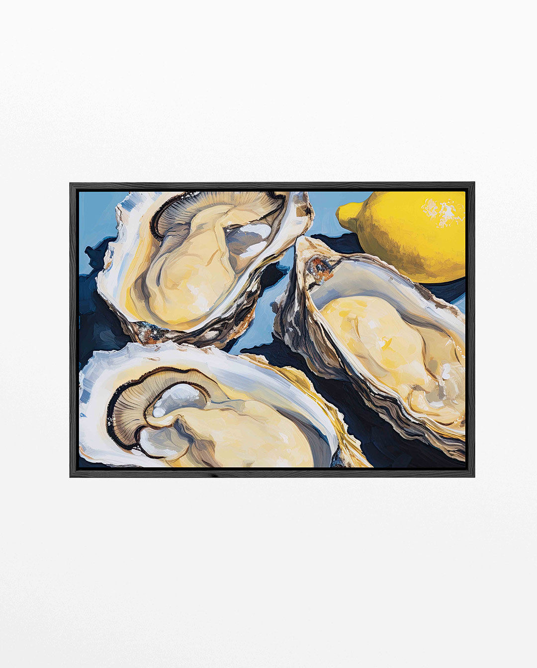 Oesters en citroen Kunstwerk