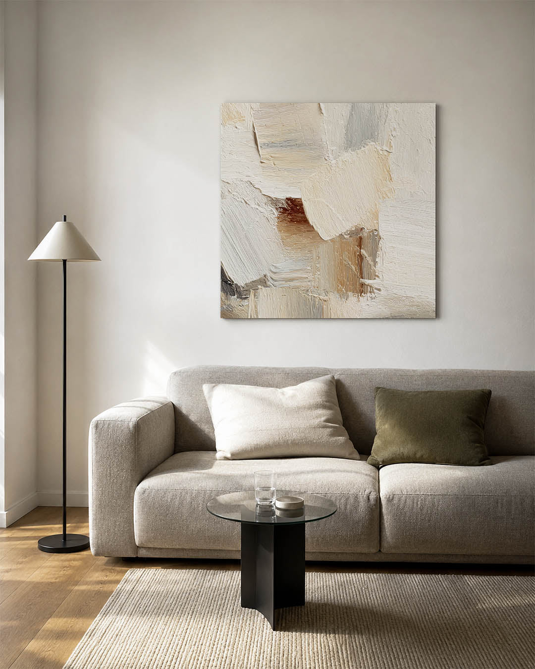 Gelaagde texturen Kunstwerk