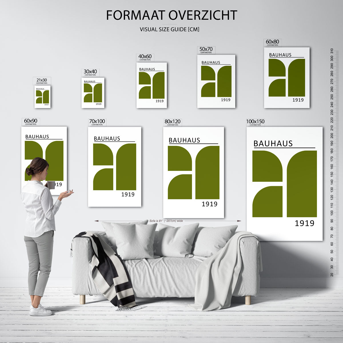 Vorm en balans Poster