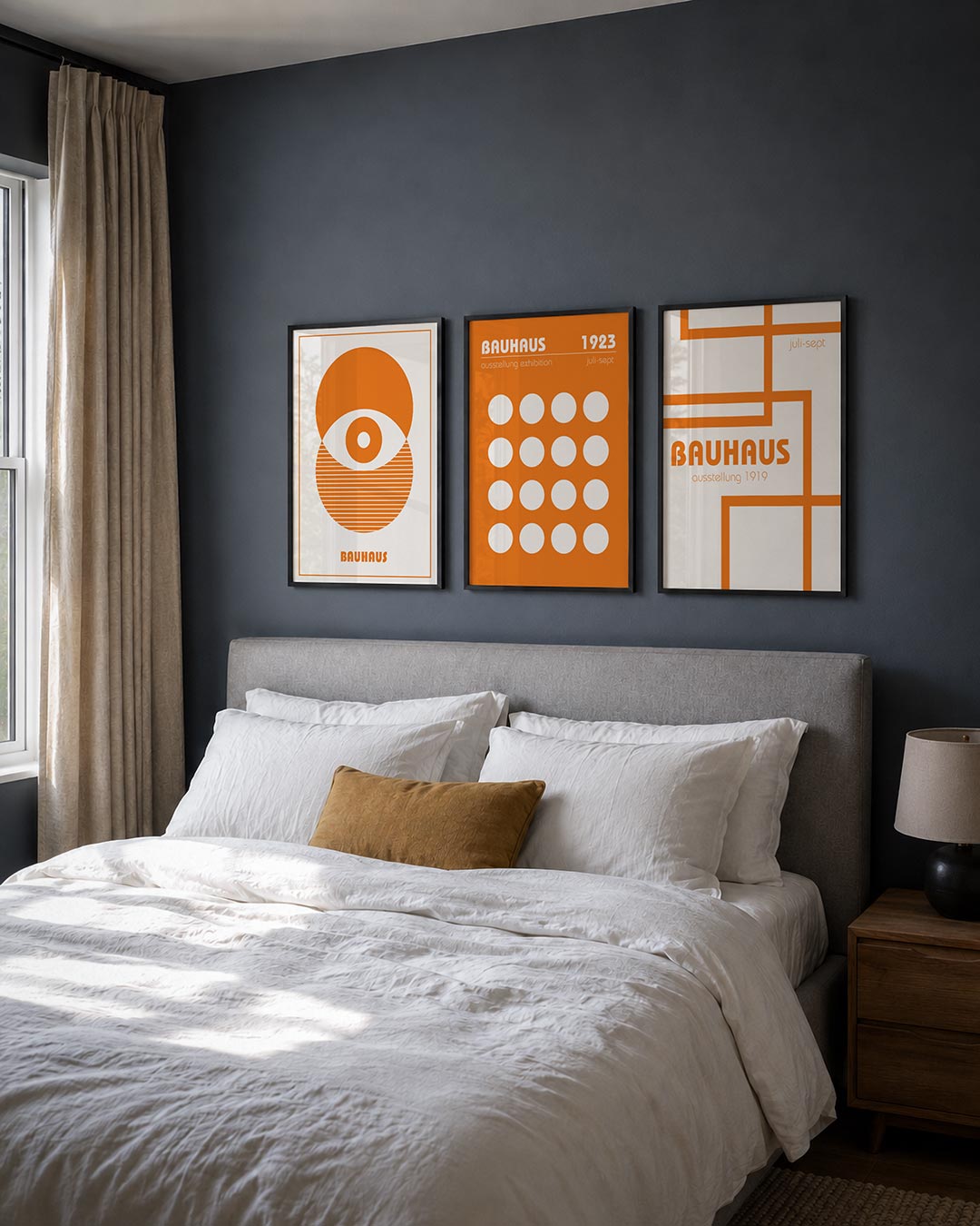 Oogvorm en lijnen Posterset
