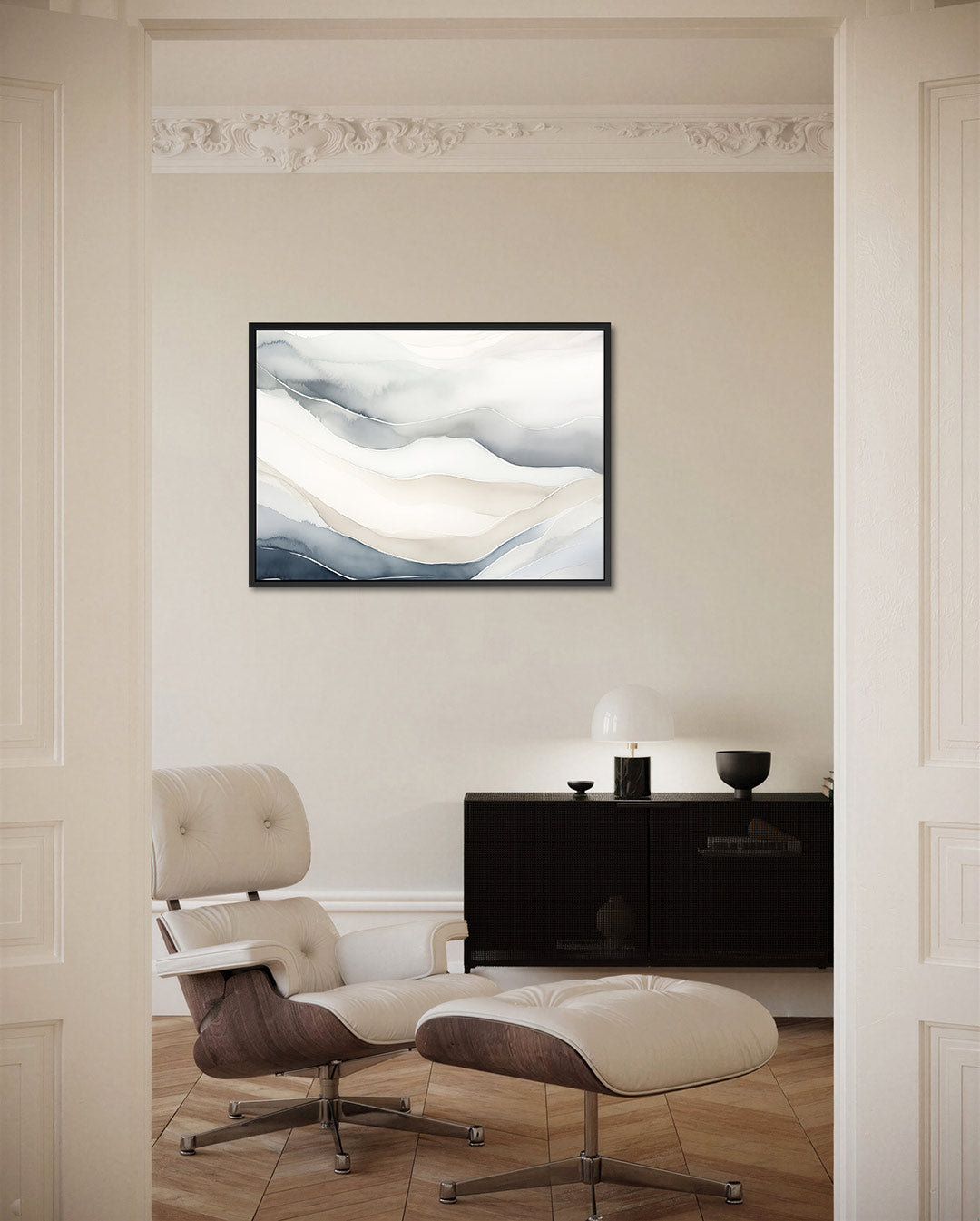 Golvende lijnen Kunstwerk