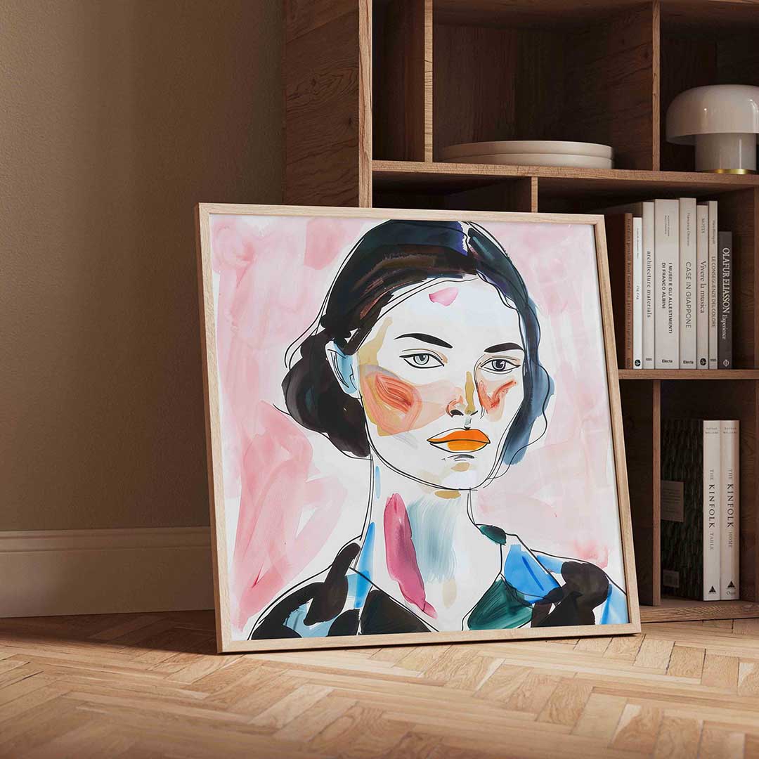 Vrouwelijk portret Poster