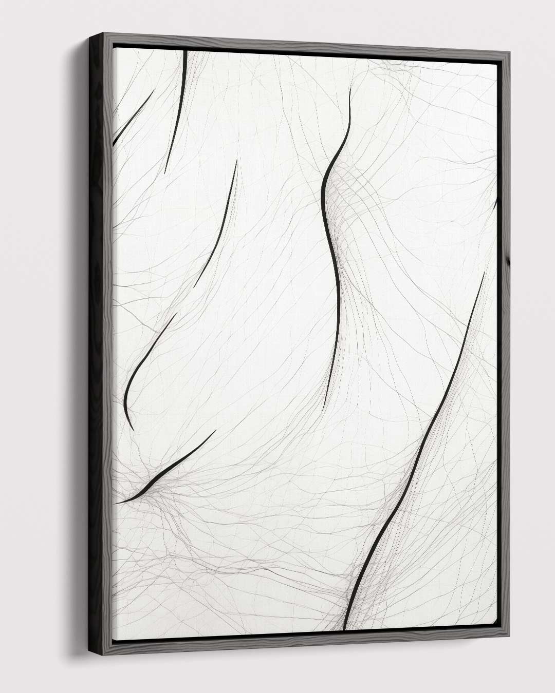 Subtiele Lijnen van Verwondering Kunstwerk-canvas-dibond-plexiglas-wanddecoratie-WallArtistic
