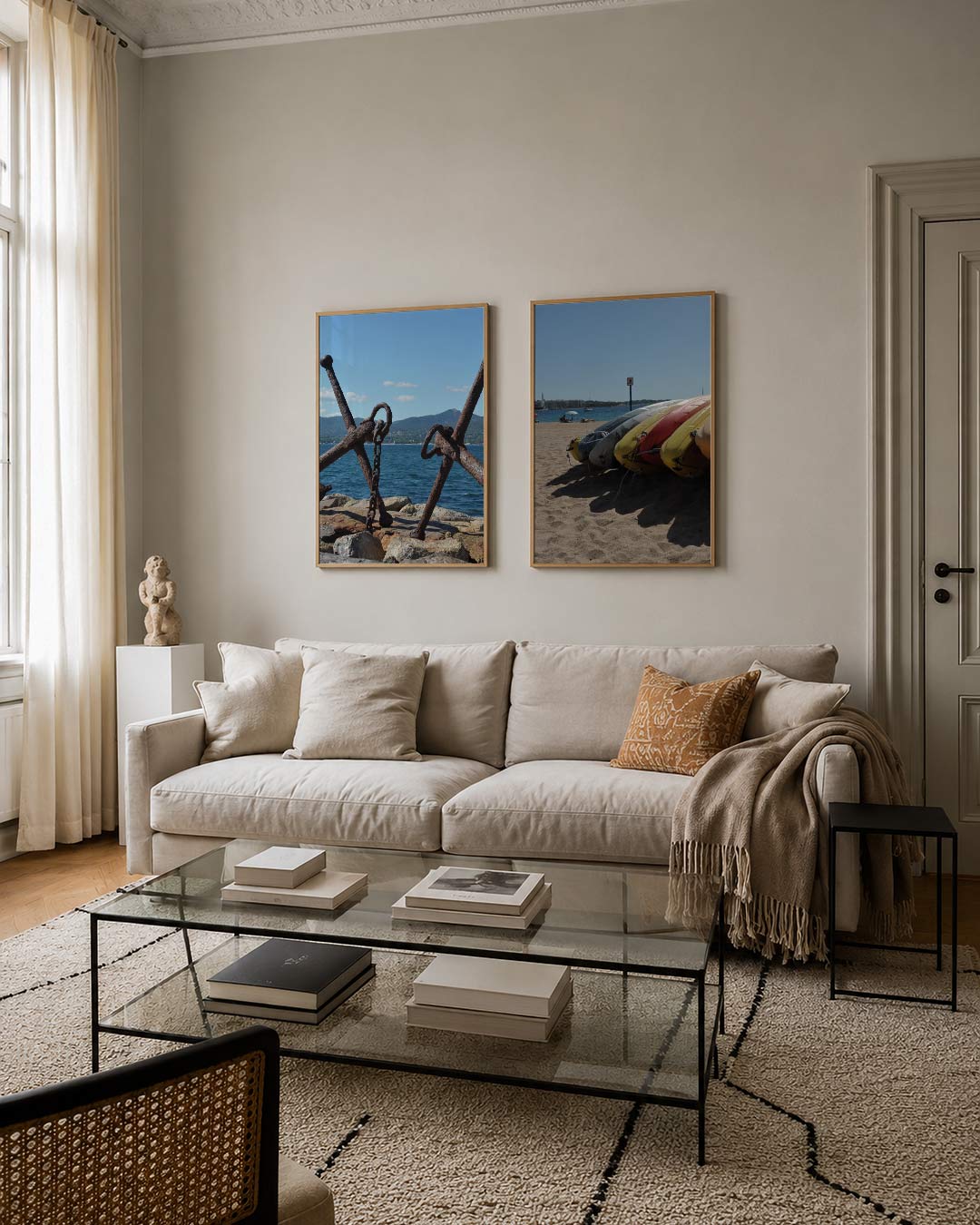 Ankers en zee Posterset