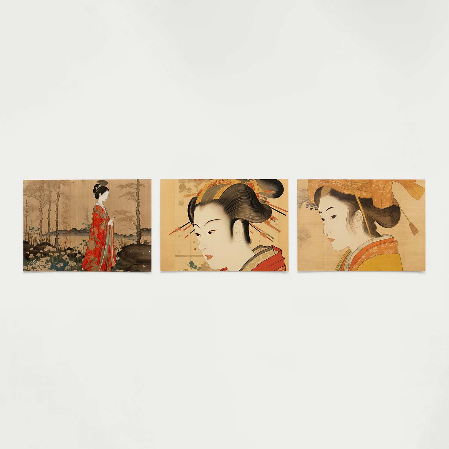 Elegante kleurharmonie Posterset
