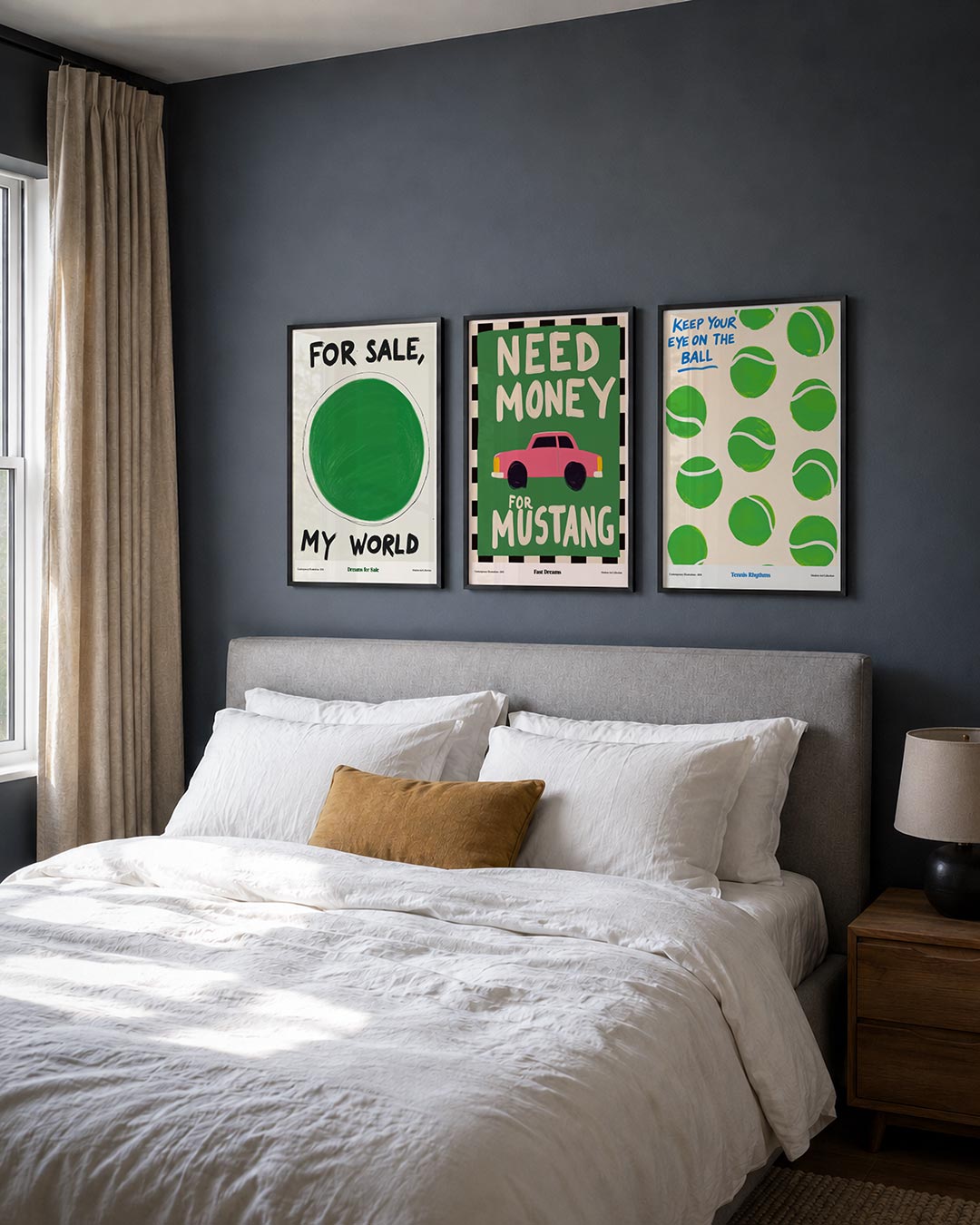 Groene cirkel Posterset