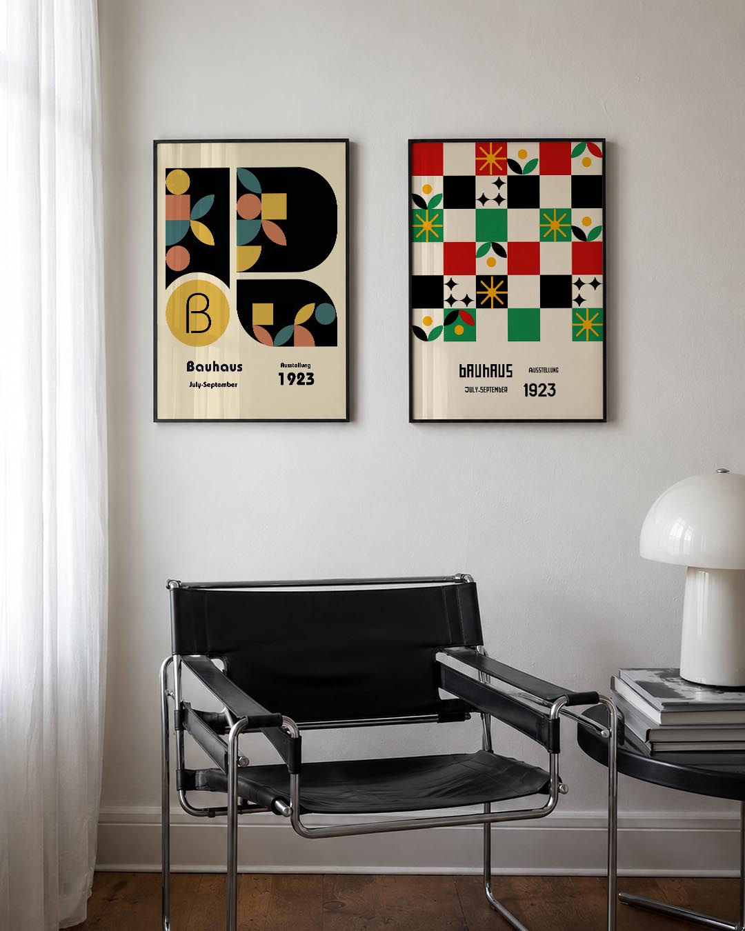 Vormen en kleurvlakken Posterset