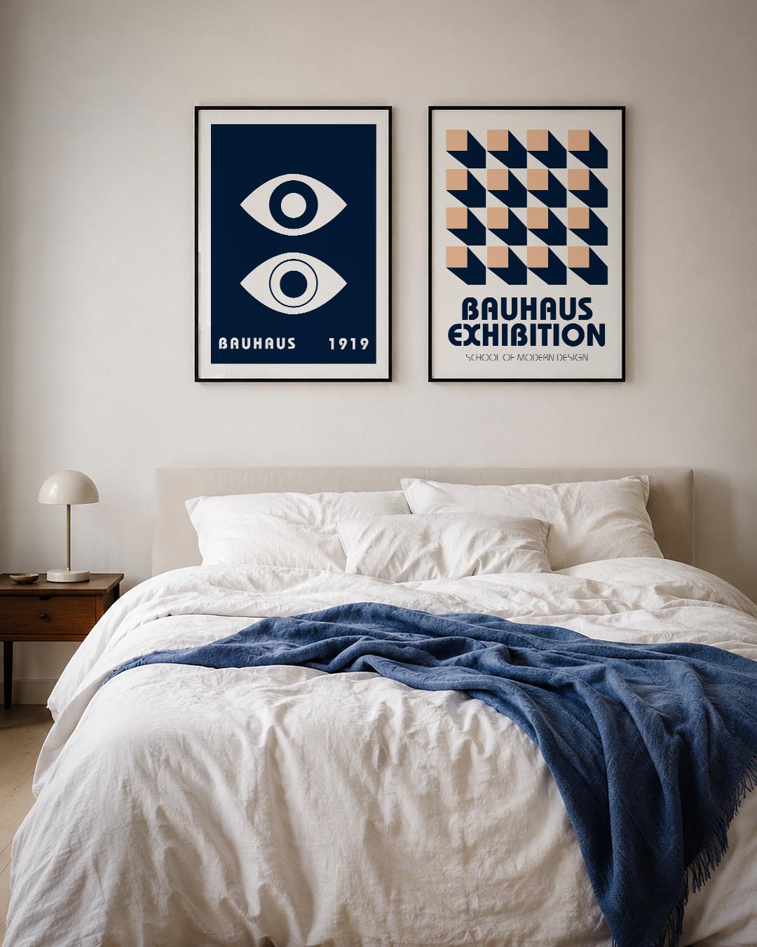 Oogvormen en contrast Posterset