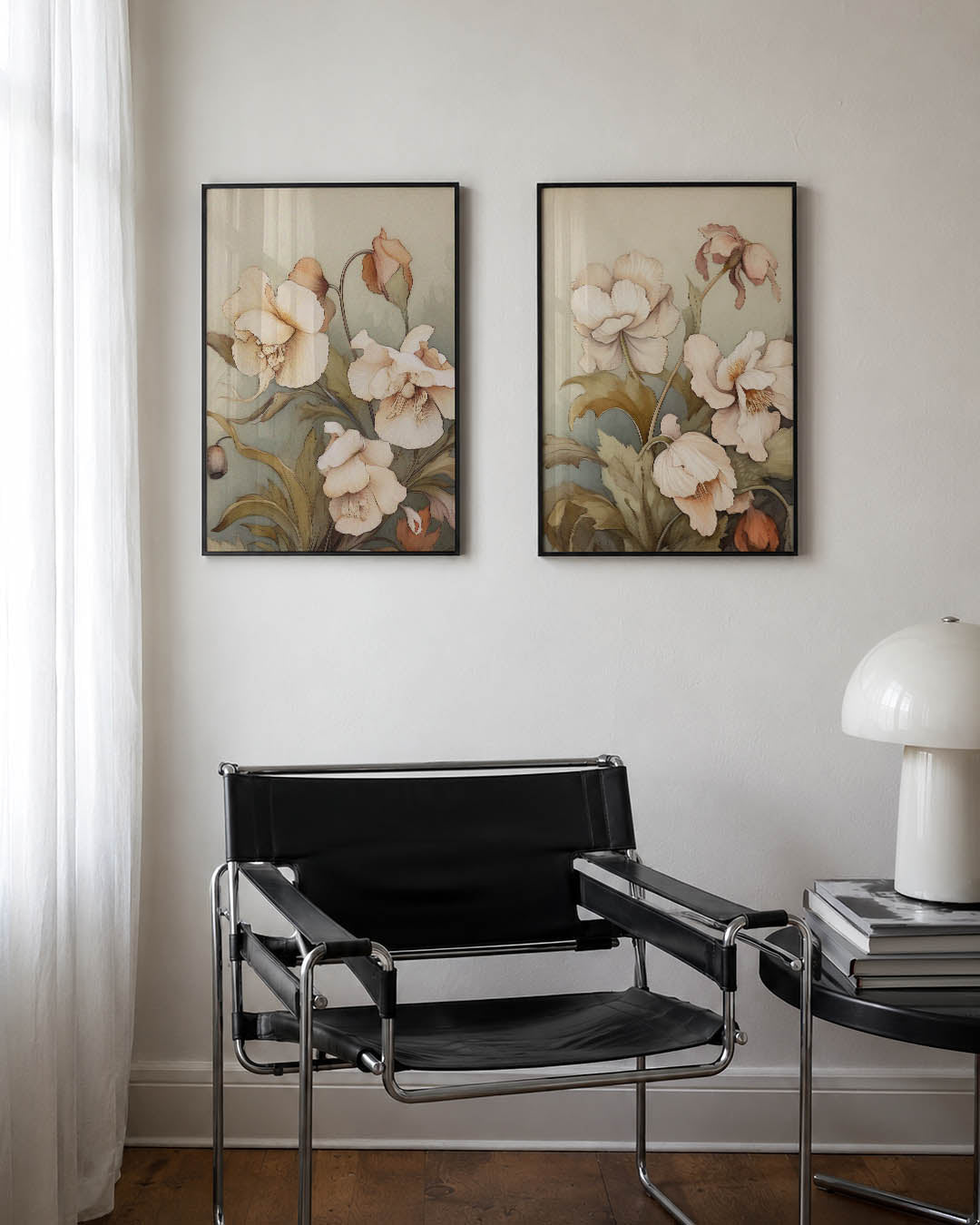Bloemrijke sereniteit Posterset