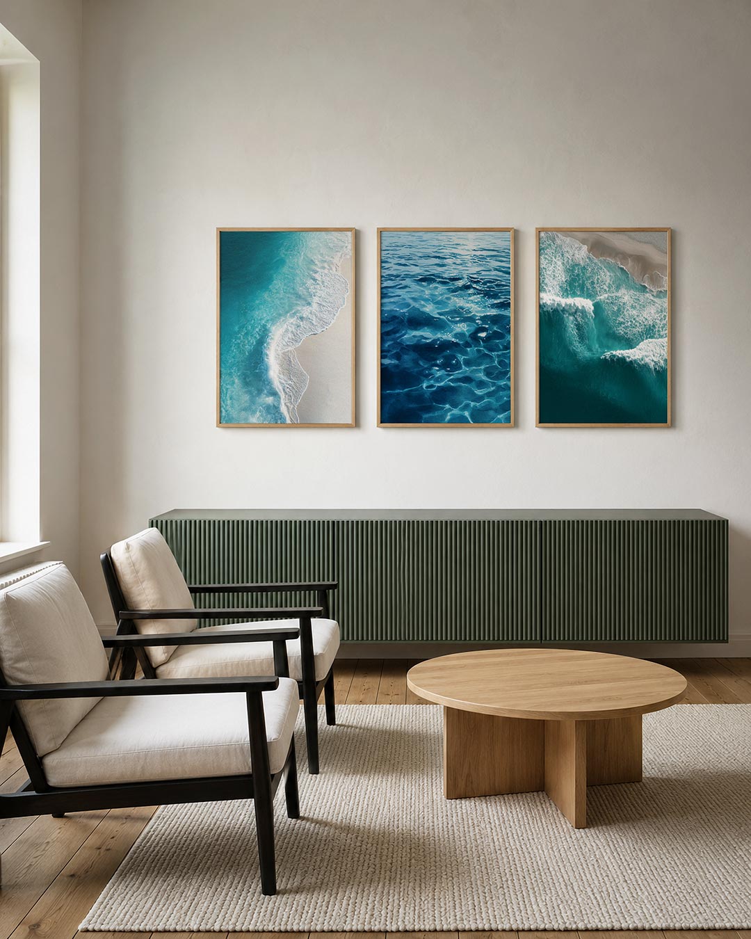 Zee en strand Posterset