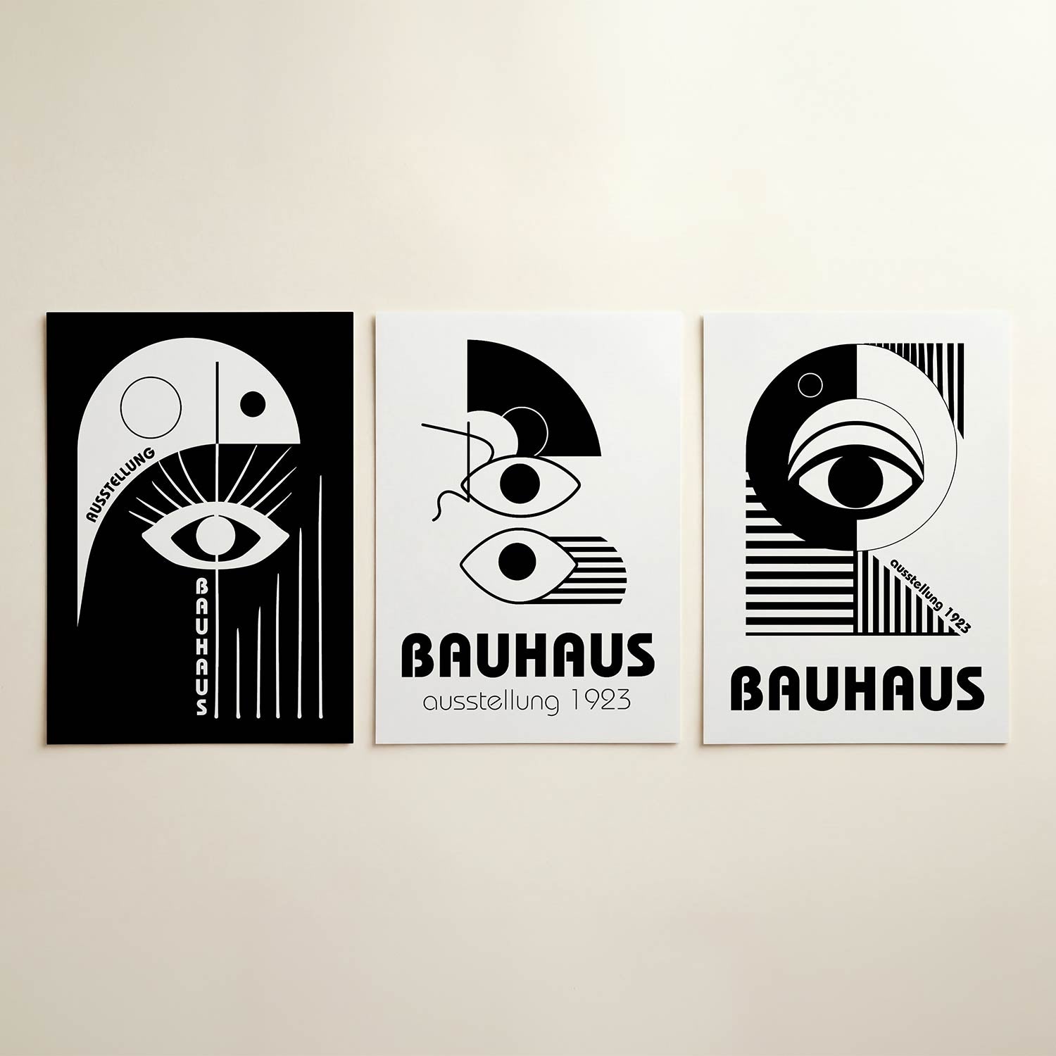 Oog en lijnen Posterset