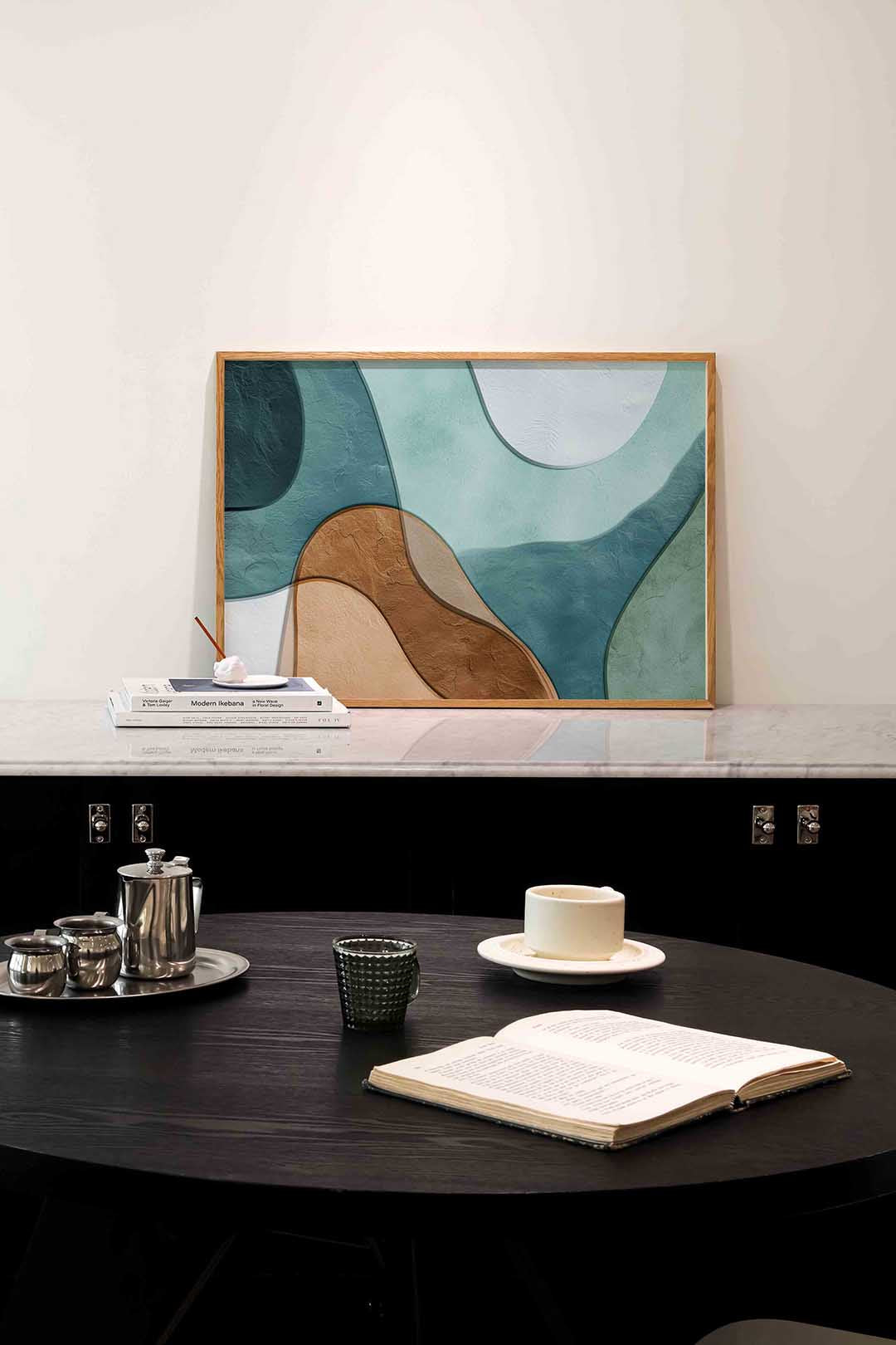 Abstracte vormen Poster