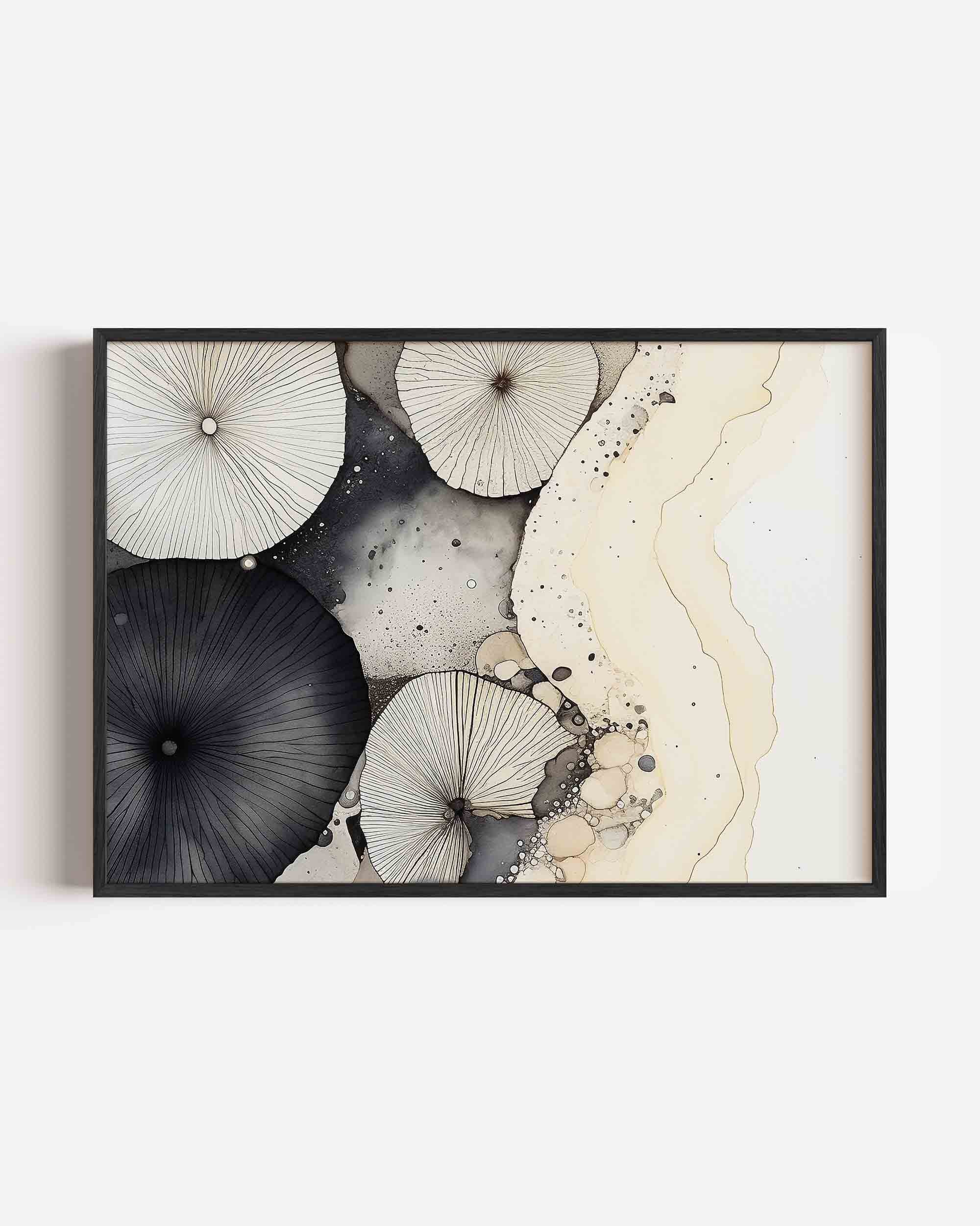 Abstracte vormen Poster