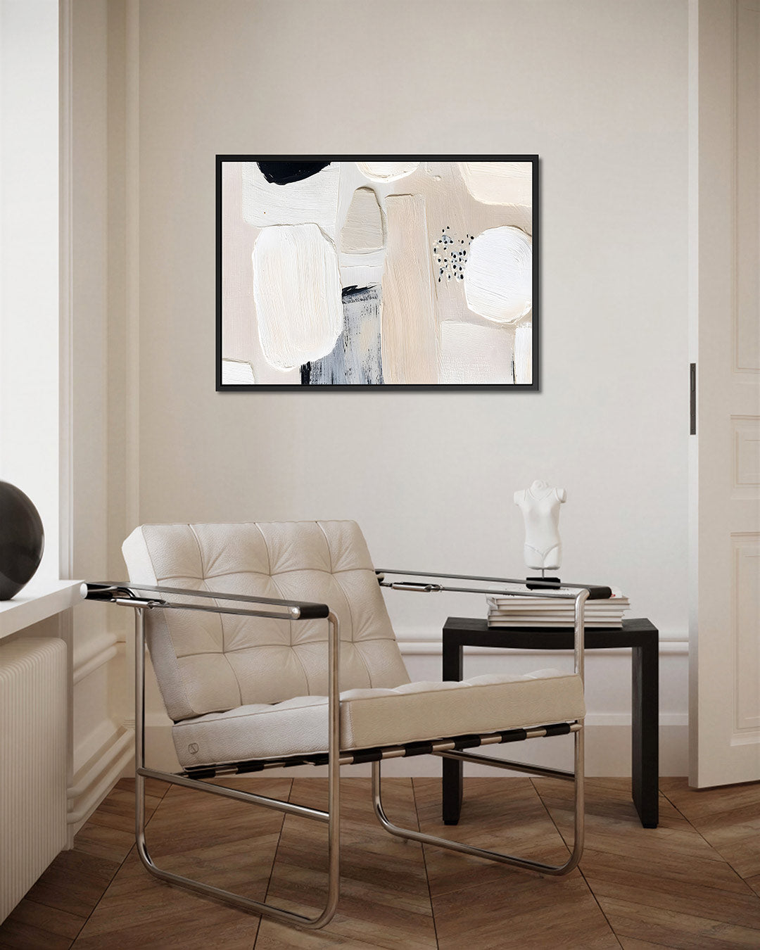 Organische vormen compositie Kunstwerk