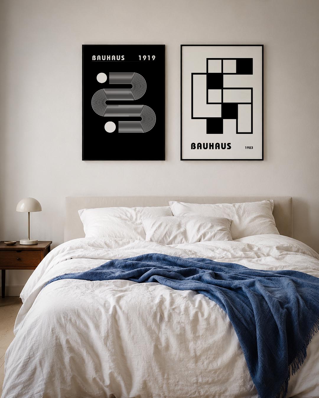 Lijnen en cirkel Posterset