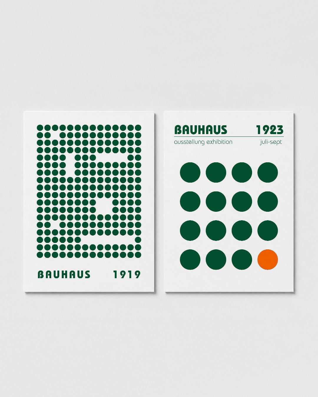 Puntpatroon ritme Posterset