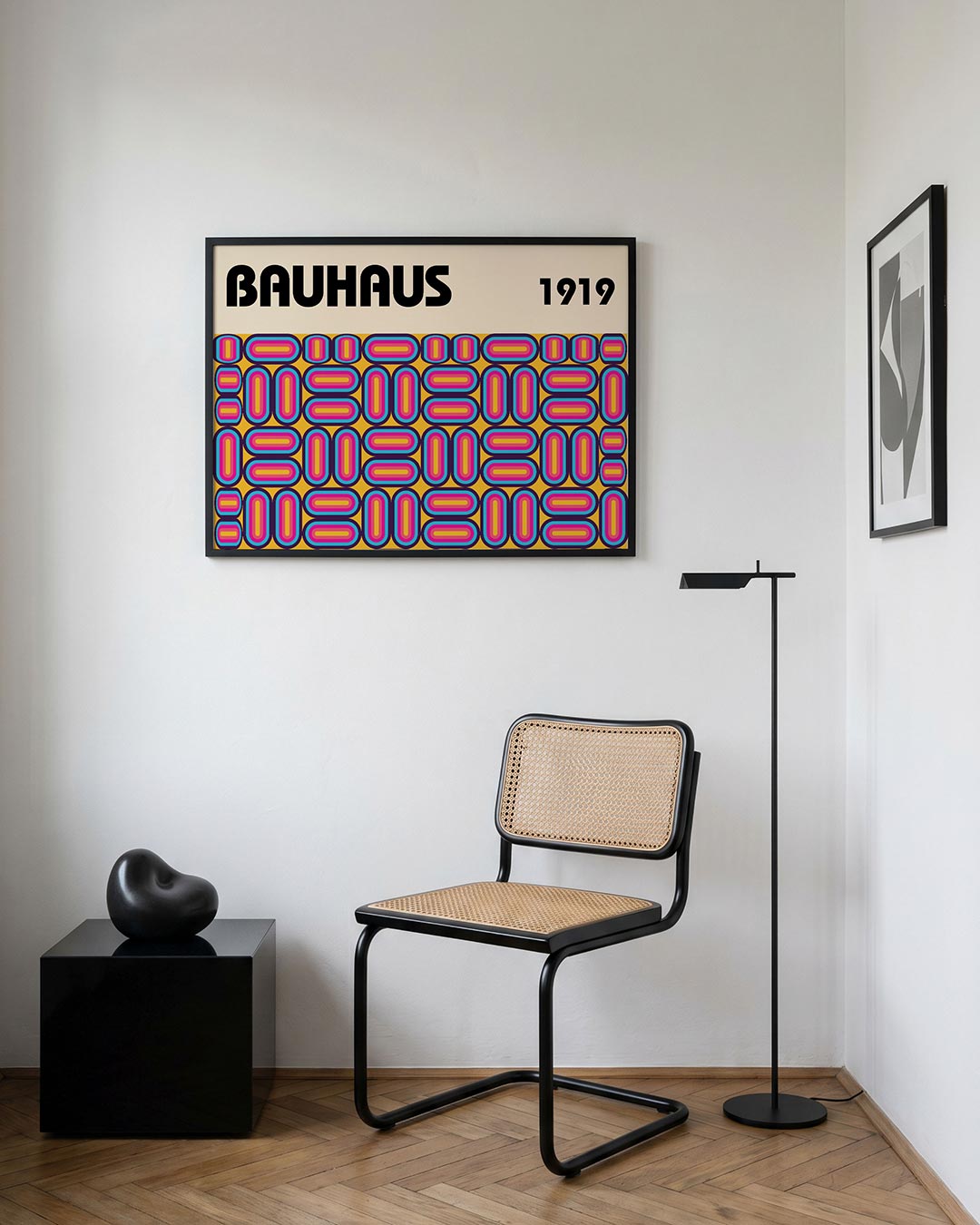 Vormritme en kleur Poster