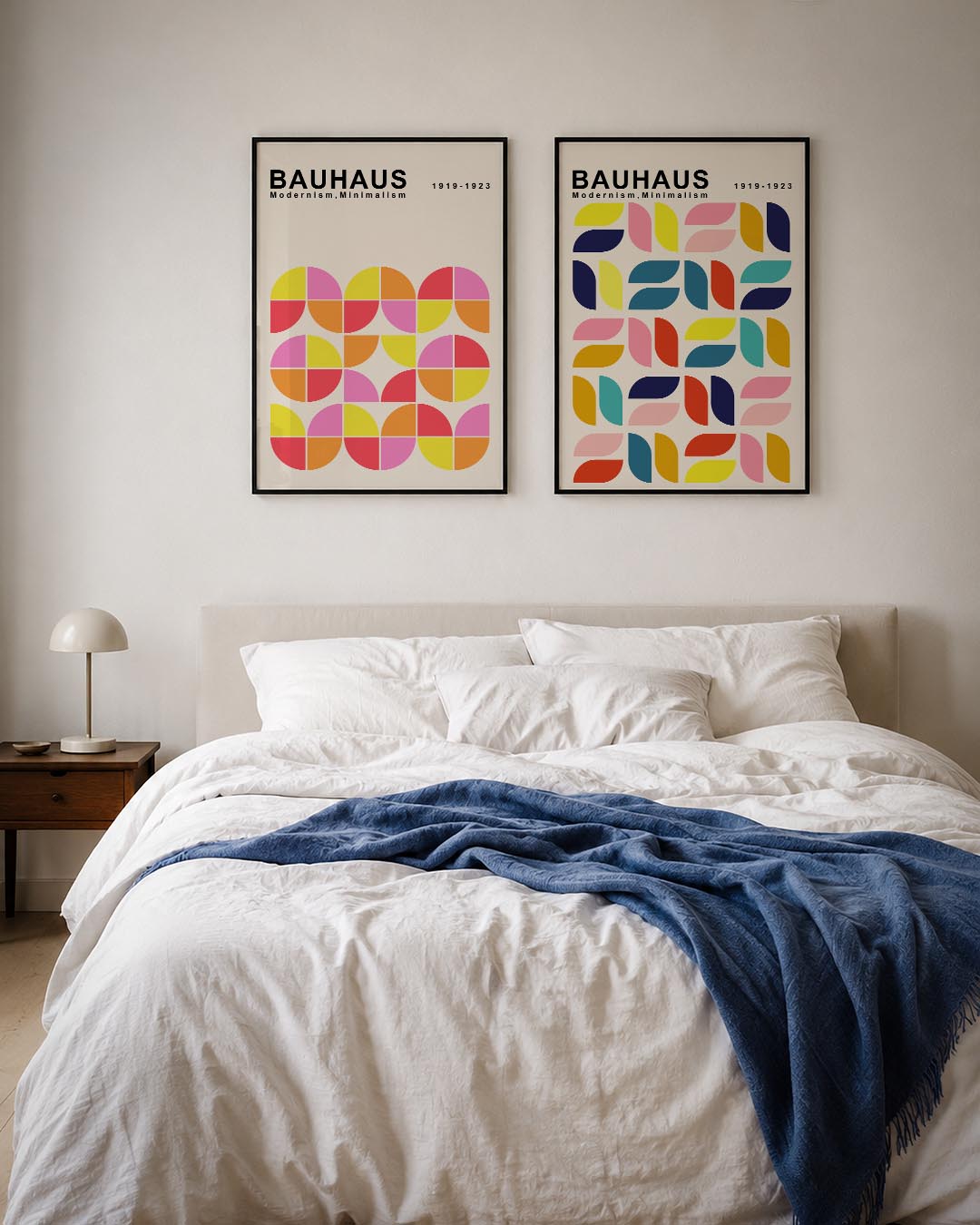 Vorm en kleurenspel Posterset