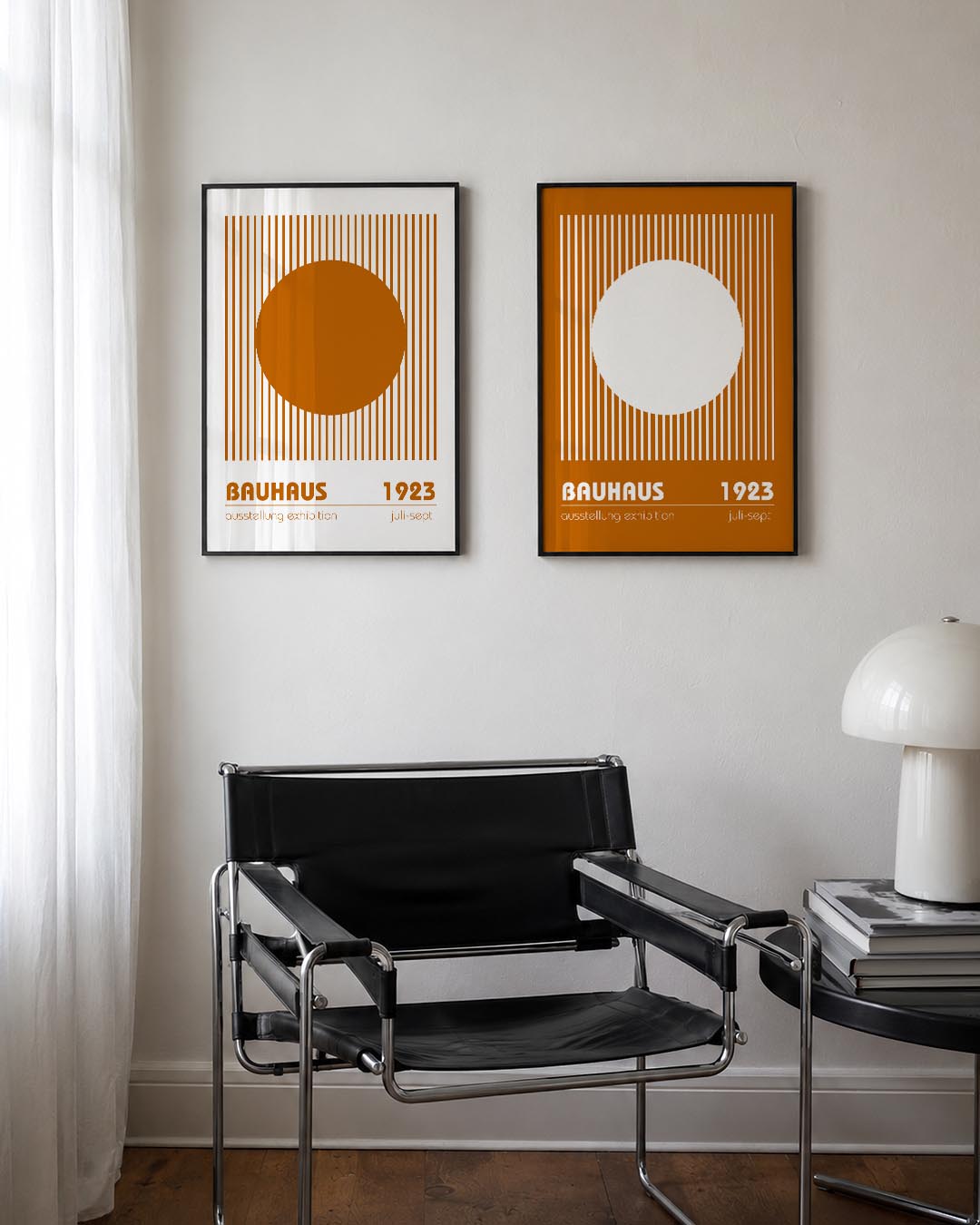 Cirkel en lijnen Posterset