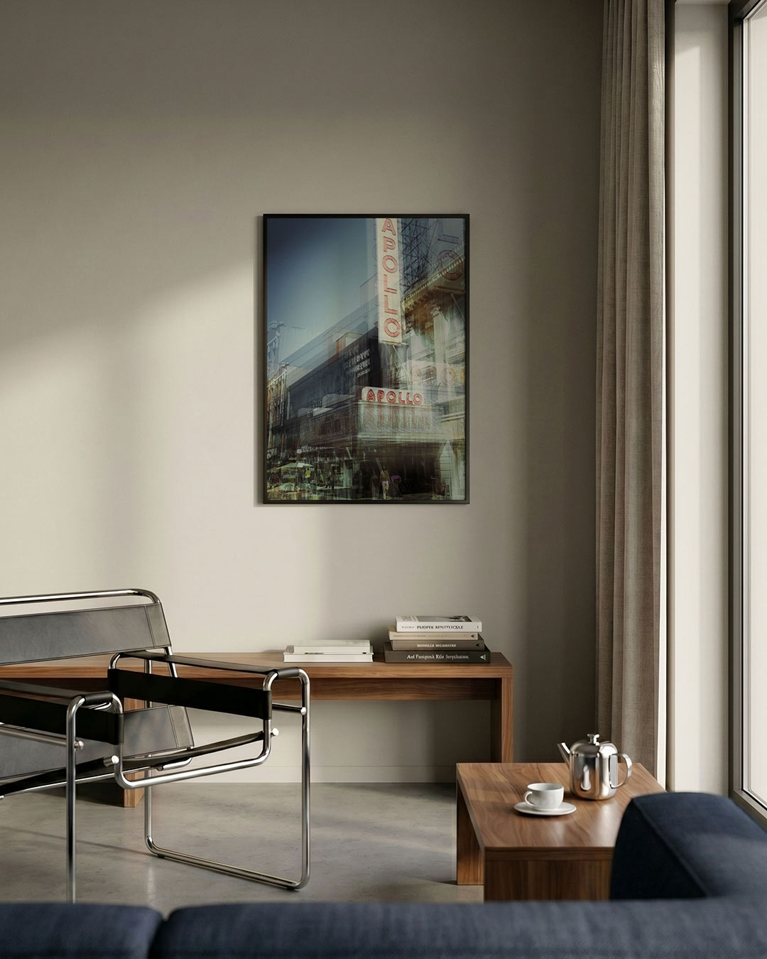 Stedelijke reflecties Poster